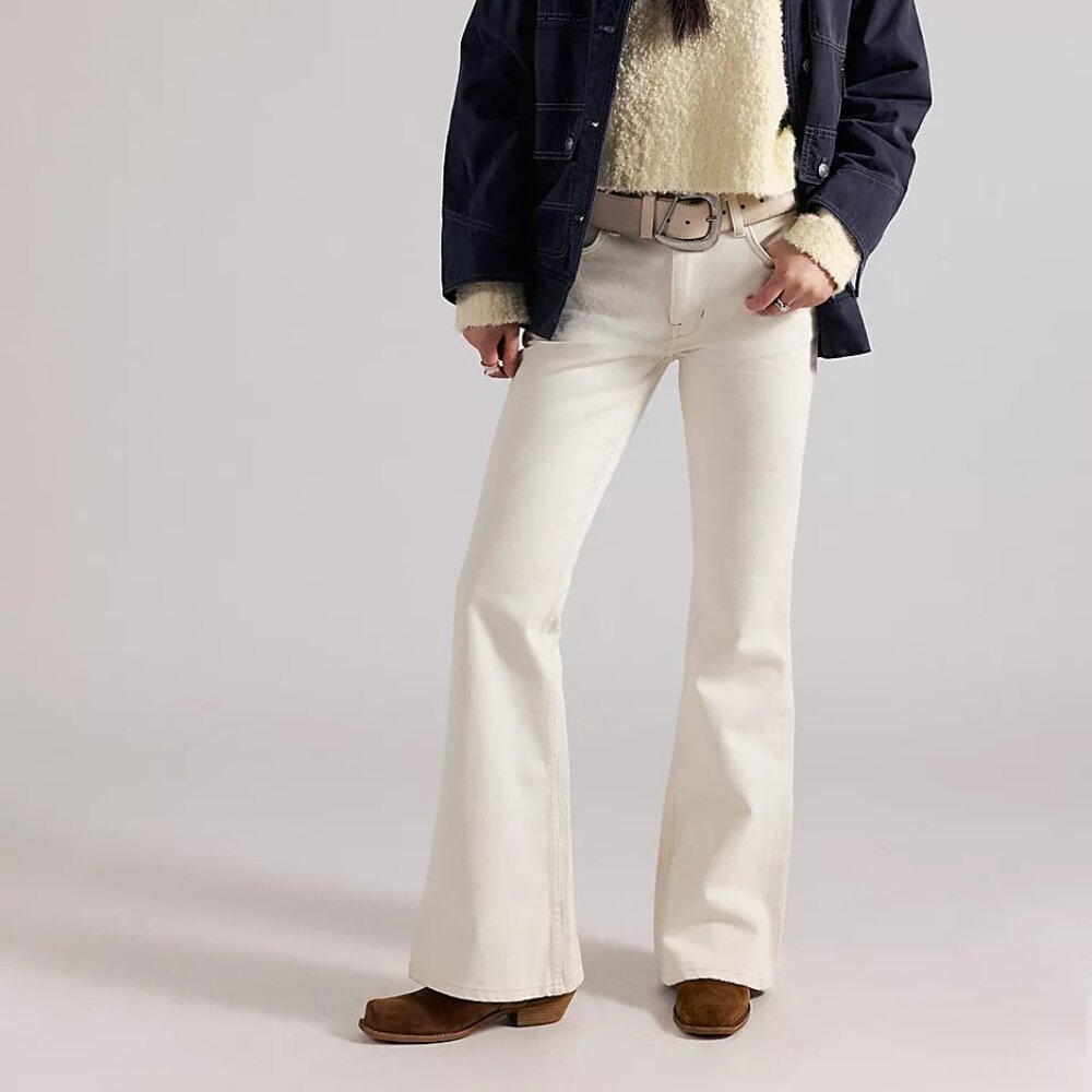 FP West Coast Relaxed Flare Jeans